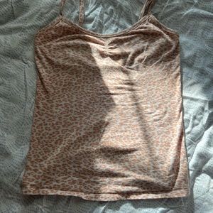 Leopard Print Cami Top